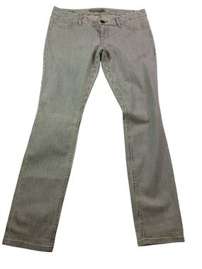 Express Jeans Zelda Skinny Pinstripe Jeans Size 10